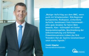 Tweed von Frank Hippler ( IKK Classic am 26.3. 2019 ) zum Faire-Kassenwahl-Gesetz